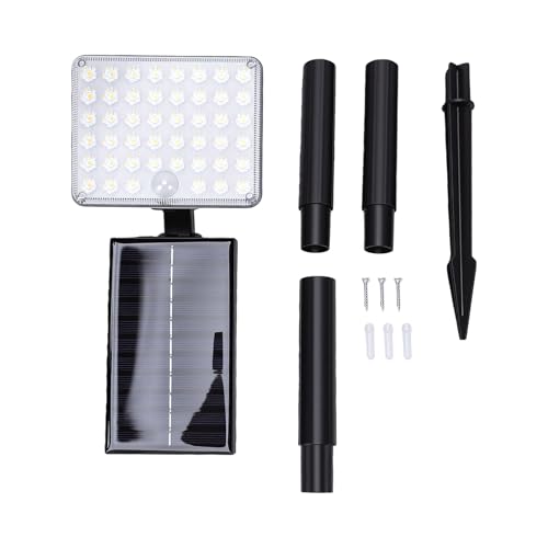 Focos solares LED impermeables con dos ajustes de brillo CHICIRIS para jardín 6