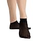 Pedsox, 100 Stück Einweg-Hygienesocken zum Testen von Schuhen, Unisex, Einheitsgröße, Schwarz