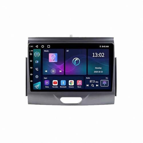 Estéreo de automóvil con llamadas manos libres por Bluetooth y función Mirror Link para viajes