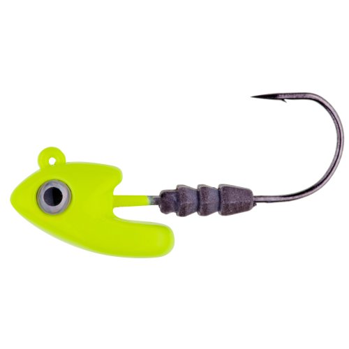 Berkley Gulp! Heads! BDS Rig, Chartreuse, 1/8-Ounce/3/0-Hook