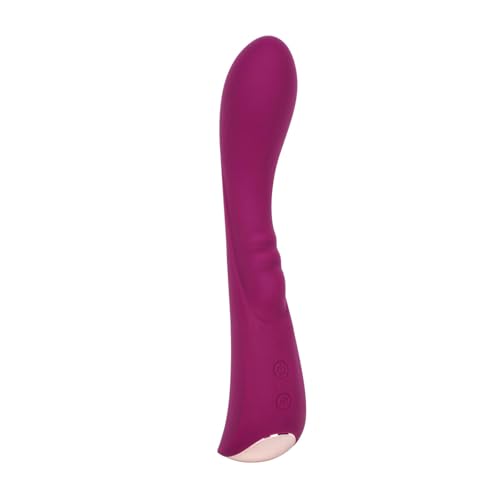Vibratore clidoride punto g, dildo realistico e vibratori anali Silicone dildo Vibratore Vibrazione Impermeabile Erotica per Donne,Purple