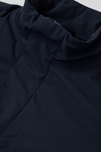 Image of SNITCH Men Casual Jacket | Regular Fit Textured Pattern With Lapel Collar & Full Sleeve | Polyester Blend Zip Closure For Everyday Street Style & Layering