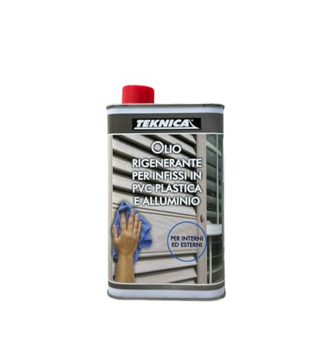 Olio rigenerante per infissi in PVC, plastica e alluminio - 500 ml TEKNICA