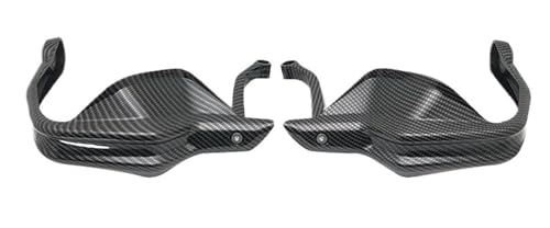 Protège-mains moto pour G310GS et G310R 2017-2023 avec finition style carbone