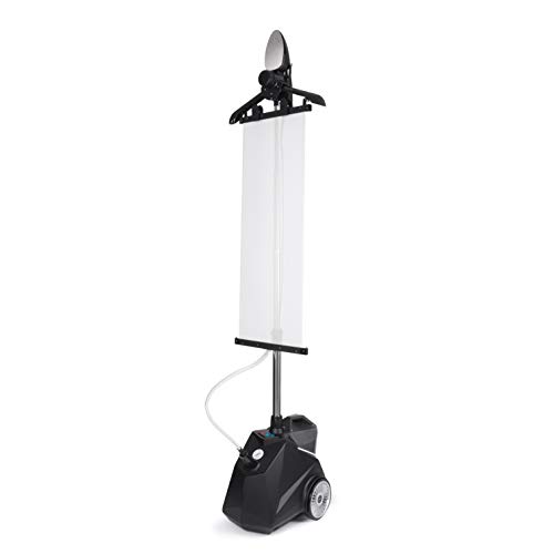 Fridja High Pressure 5 Bar 2200W Powerful Upright Garment Clothes Steamer, Steam Burst Technology, Materials, Thick Cotton, Delicate Dresses, Suits, f1500 (Matte Black)