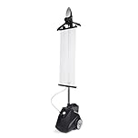 Fridja High Pressure 5 Bar 2200W Powerful Upright Garment Clothes Steamer, Steam Burst Technology, Materials, Thick Cotton, Delicate Dresses, Suits, f1500 (Matte Black)