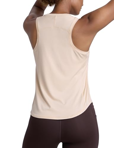 Image of CRZ YOGA Lightweight Racerback Tank Top | Workout, Moisture Wicking, Classic Fit, Hip Length, Reflective Spots, Sleeveless Shirts for Women