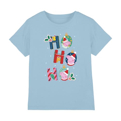 Peppa Pig T-Shirt Mixte Enfant Confortable Facile à Laver au Quotidien