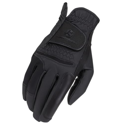 Heritage Pro.Comp Show Gloves, Size 7, Black