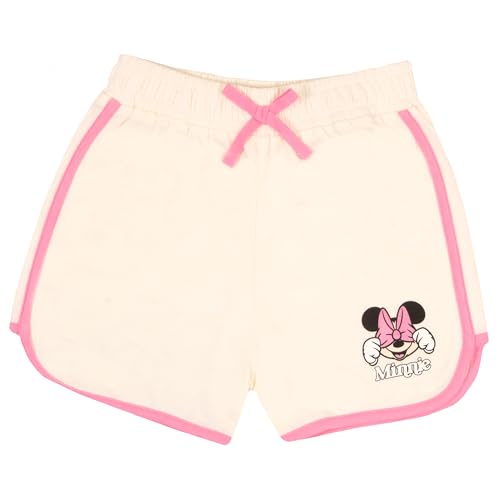 Image of Disney Princess Minnie Mouse Lilo and Stitch Girls Short Sets Shirt and Shorts Set Girl Outfits for Toddler and Kids Clothes