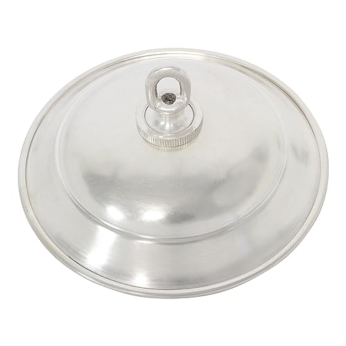 Image of RCH Hardware CN-BR05-152 Brass Traditional Round Ceiling Canopy, 6 Inch, Matte Silver