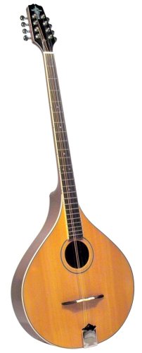 Trinity College TM-375 Standard Irish Bouzouki with Hardshell Case - Natural Top