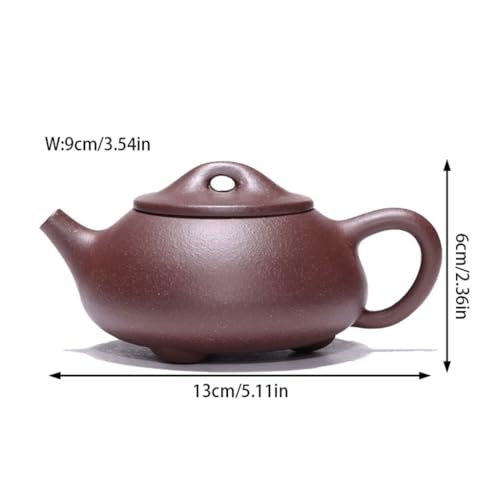 Tetera de Barro Púrpura Para Té 180ML miniatura 2