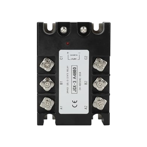 Relais à semi-conducteurs triphasé AC-AC 80A pour régulation de tension industrielle