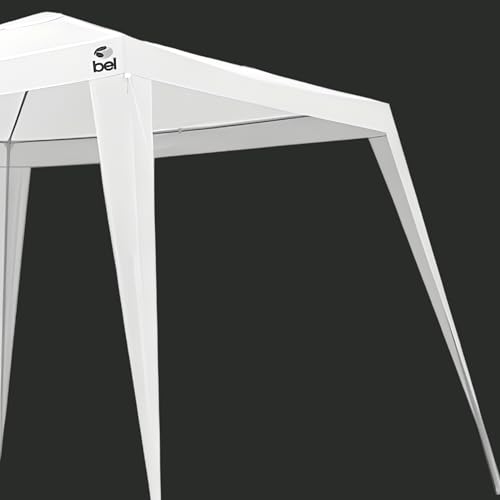 Tenda Gazebo Branca em Polietileno 3X3 Metros Desmontável