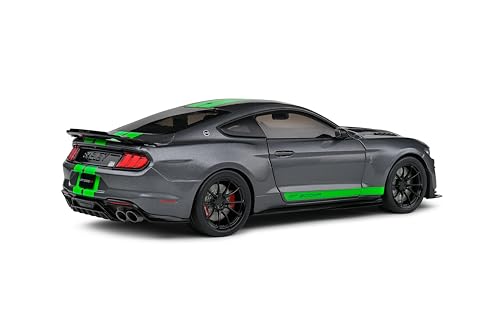 Solido Modelo Ford Mustang GT500 Gris 1:18 miniatura 3