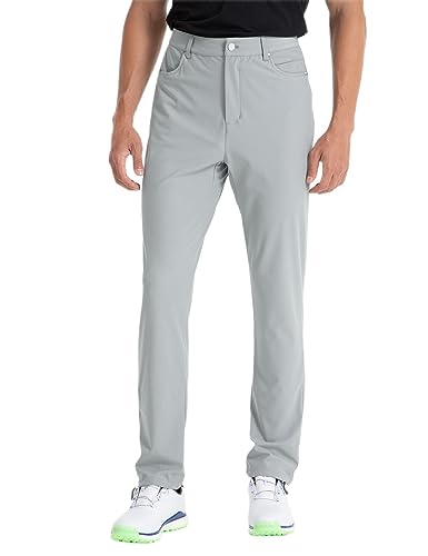 Fitst4 Sports Men'S Golf Pants Stretch Relaxed Fit With 6 Pockets cover