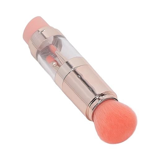 Pincel de Maquiagem 5 Em 1, Ouro Rosa, Multifuncional, Design Telescópico, Forte Agarramento de...