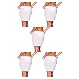 tieedhfu 5 Satz von Damen Sarong Short Style Badeanzug Rock Lichtdurchlässige Vertuschungen Schnell trocknende Badebekleidung Sommerzubehör Outdoor Abdeckung