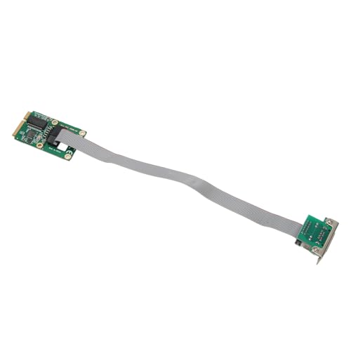 Mini PCIe Tarjeta Controladora de Red 10/100/1000Mbps Adaptable RJ45 LAN NIC para Computadora de Escritorio, PCB Dividida para Ranuras de Altura Completa o Media miniatura 5