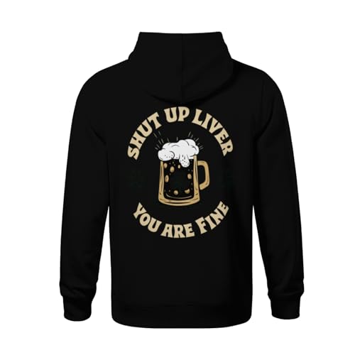 Kids Retro St. Patrick's Day Funny Shut Up Liver Boys Girls Lightweight Kangaroo Pocket Fleece Hoodies3