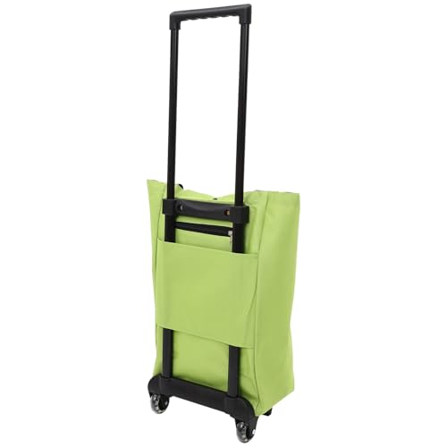 Chariot léger et spacieux à roulettes avec poignée télescopique ergonomique