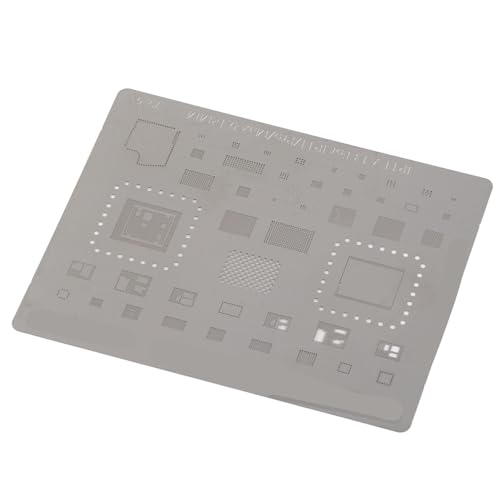 Telefon-CPU BGA Reballing-Schablone Edelstahl 0,12 Mm Reball-Rework-Schablone Sieb Zinngitter-Lötschablone., 7.82 €