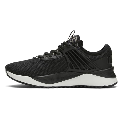 PUMA PUMA Womens Pacer Future Leo Lace Up Sneakers Shoes Casual - Black - Size 8 M
