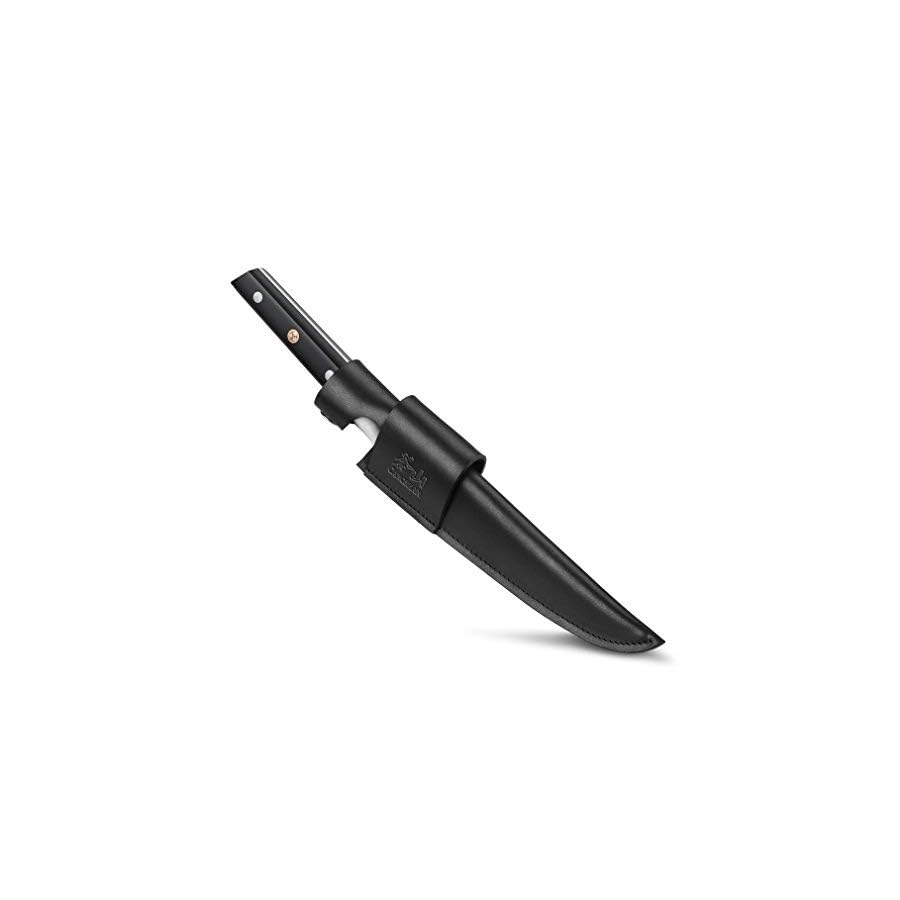 Cangshan-TC-Series-1020472-Swedish-14C28N-Steel-Forged-7-Inch-Fillet-Knife-and-Leather-Sheath-Set Cangshan TC Series 1020472 Swedish 14C28N Steel Forged 7-Inch Fillet Knife and Leather Sheath Set