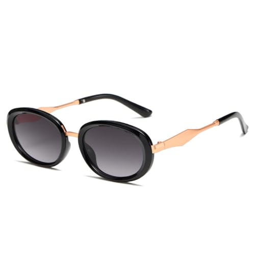 Lunettes de soleil ovales vintage pour vos sorties estivales et festivals de mode punk
