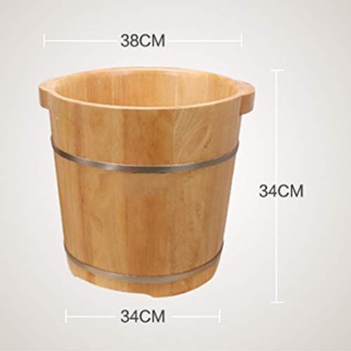 Spa de pies de madera maciza con masaje y aromaterapia miniatura 3