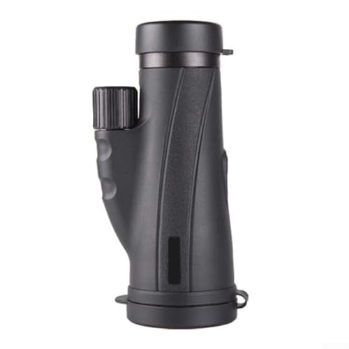 Springwillfly 10 x 50 ED Monokular-Teleskop mit Optik, BAK4 Dachreflektor, klarer Reflektor für Outdoor, Wildtiere, Konzerte, Reisefotografie (schwarz)