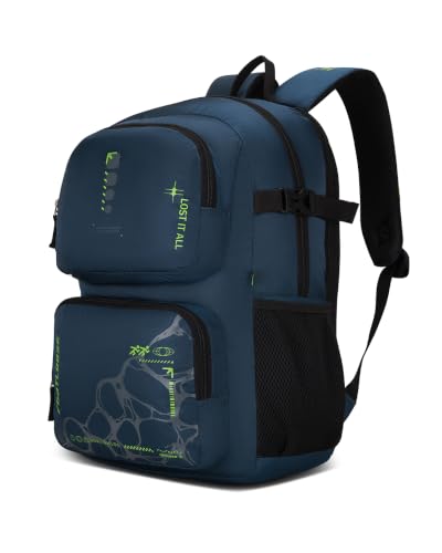 Image of FOOTLOOSE by VIP Kinetic Laptop Backpack for Men & Women | 30 Litre Travel Backpack with 15.6 inch Laptop Compartment | Office, College, School Backpack