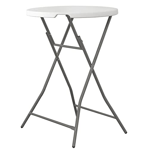 Mesa Alta de cóctel Plegable 80 x 80 x 110 cm