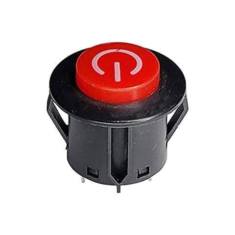 LinkePow Power Start Button Switch Accessories for Kids Powered Ride On Car Children Electric Ride on Toys Replacement Parts Cover