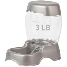 Petmate Pet Cafe Feeder Dog and Cat Feeder Pearlescent Colors 3 Sizes, Made in USA