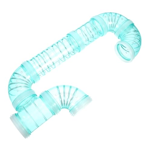 TOYANDONA 3 Pack DIY Hamster Tube Toys Plastic Tunnel Set DIY Hamster Cage Accessory