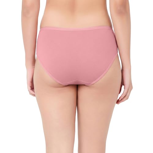 Image of juliet Cotton Hipster Premium Panties Set of 5 Full Coverage Stretchable Fabric