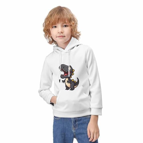 Sweat-shirt 3D dinosaure résistant pour ado de 11 à 13 ans - 3