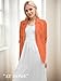 Orange Blazer for Women Linen Jacket Womens Lightweight Business Casual 3/4 Sleeve Cotton Fashion Dressy Coat Petite Summer Outfits Clothes Womens Orange M