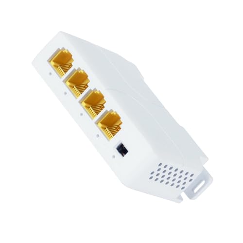 Rallonge PoE Gigabit 4 ports pour connecter vos caméras extérieures et téléphones de bureau