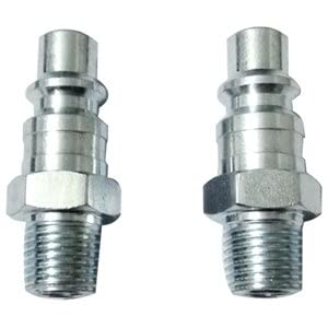 1204S257 I/M Industrial Plug, 3/8 x 1/4-In. MNPT, 2-Pk. - Quantity 1