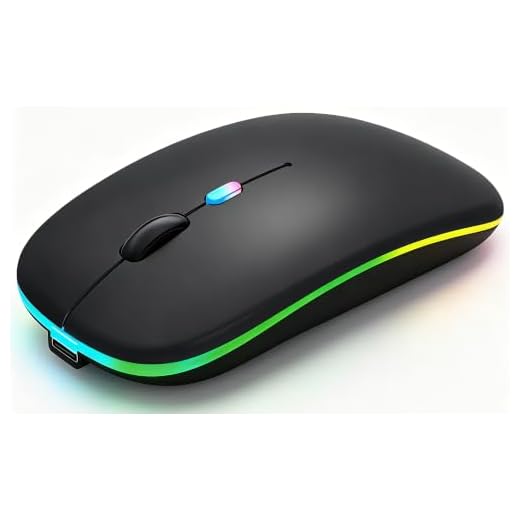 WREANU Dual-Mode Rechargeable Bluetooth Mouse