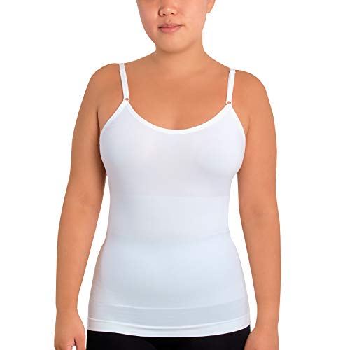 Image of Skinnygirl Women's Scoop Neck Seamless Shaping Camisole, 3-Pack