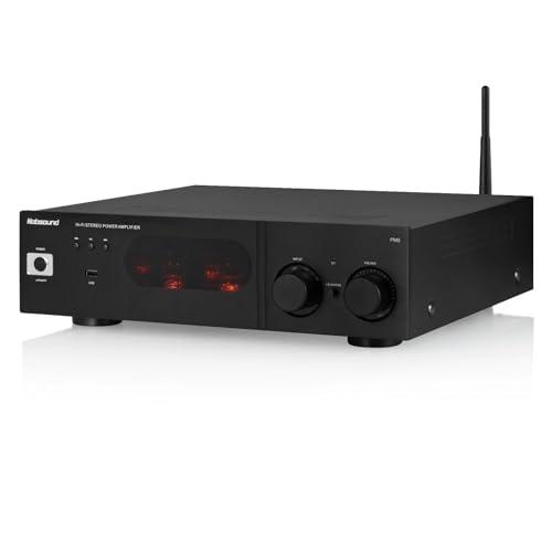 Nobsound HiFi Audio Tube Verstärker Bluetooth Stereo-Endstufe 6N3 Röhrenvorverstärker für Heimlautsprecher und Subwoofer