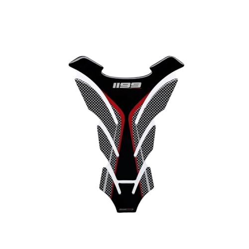 Protection réservoir moto autocollant arête poisson Panigale 1199S