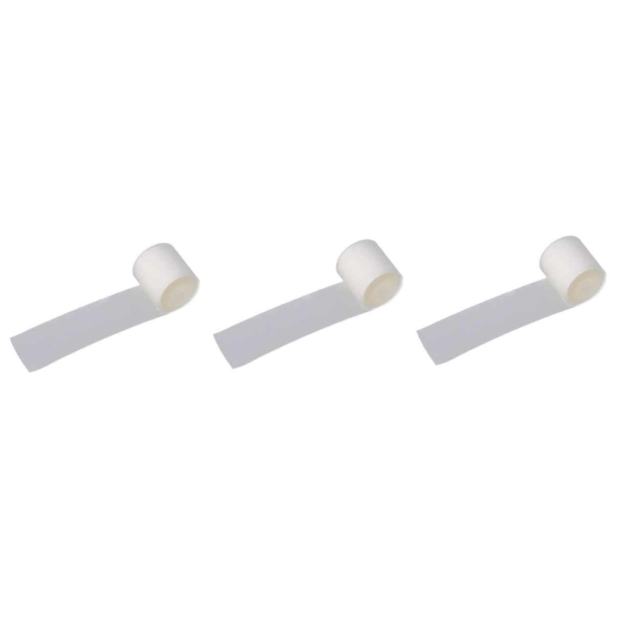 HANABASS 3pcs 26 700c 26 Inches Tire Inner Tube Pad Rim Protective Strip Puncture Proof Rim Tape White Pu Material for Bike