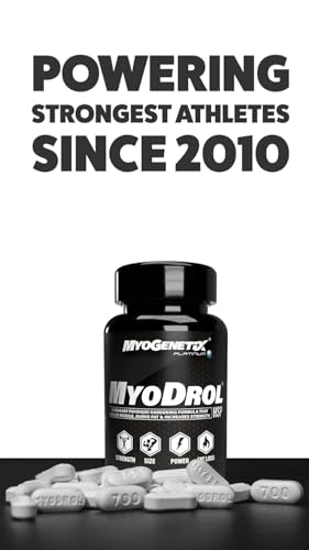 MYODROL MYODROL® Platinum Muscle Building Formula 30 Caplets - Image 4