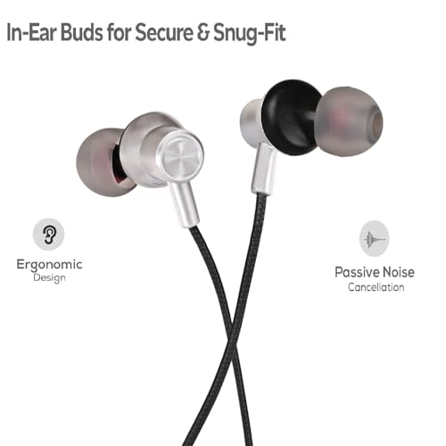 Image of JGD Boom Z1 Bluetooth Neckband with Up to 25 Hours Playtime and Hi-Fi Stereo Sound in Ear Neckband, Magnetic earpiece,Voice Assistant with Mic (Matte Black)