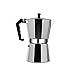 Klassischer Espressokocher aus Aluminium für große Aromatisierungen, starker Espresso, italienischer Stil, 6 Tassen, 300 ml, Kubanische und Greca-Kaffeemaschine, achteckiger Kaffeebereiter
